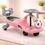 Pink Panda Ride-On Toy for Kids with Music & Fun Design